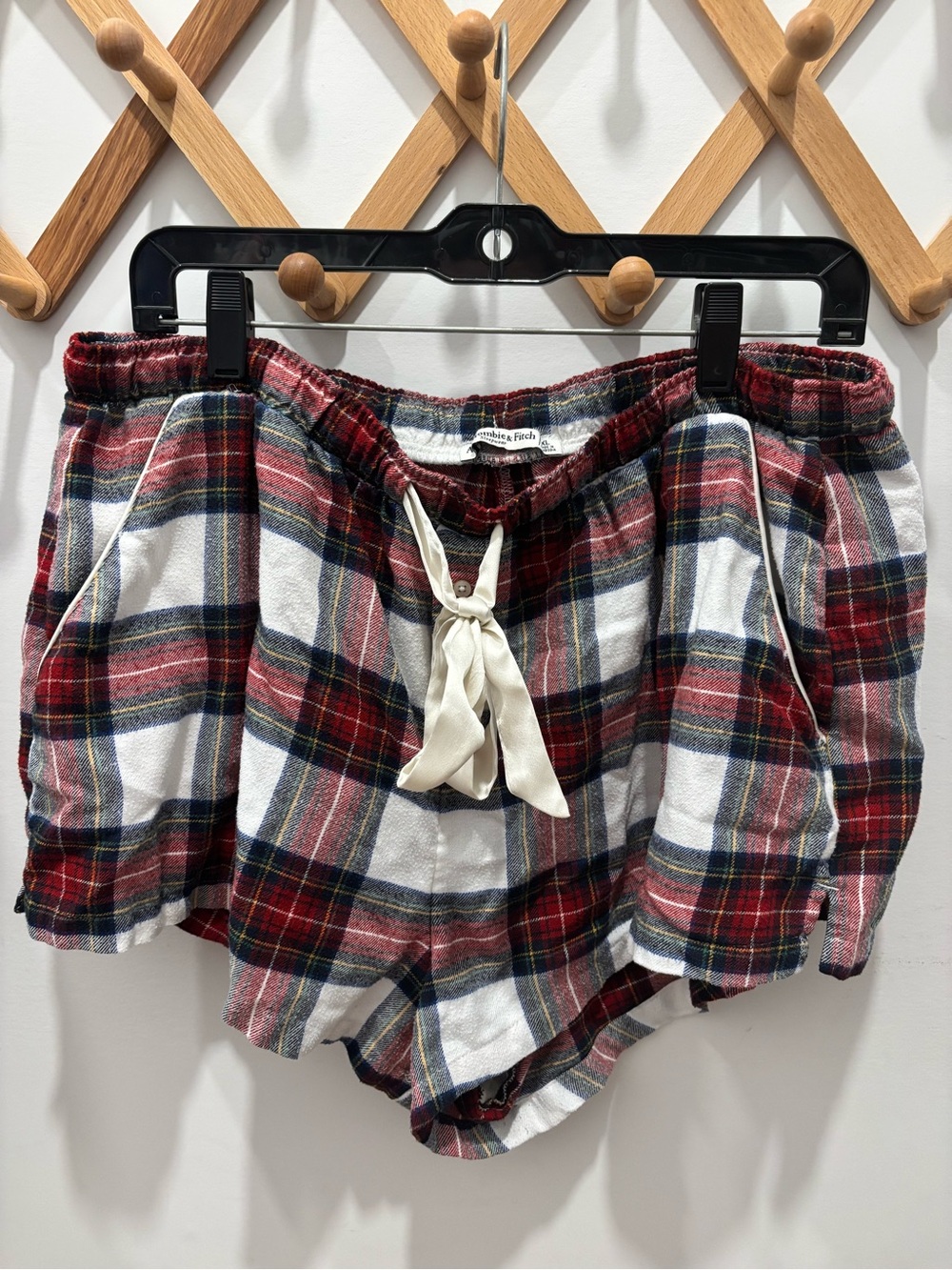 Abercrombie and Fitch plaid sleep shorts size xl